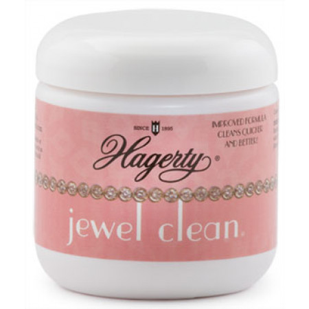 Hagerty JEWEL CLEAN - 7oz. Jewelry Care (w/ basket & brush) 