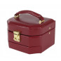 New Kensington Auto-Open Jewelry Box - Red