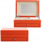 Reed & Barton Citrus Orange - High-Gloss Jewelry Box