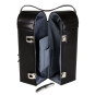 York Leather Double-Bottle Wine Carrier